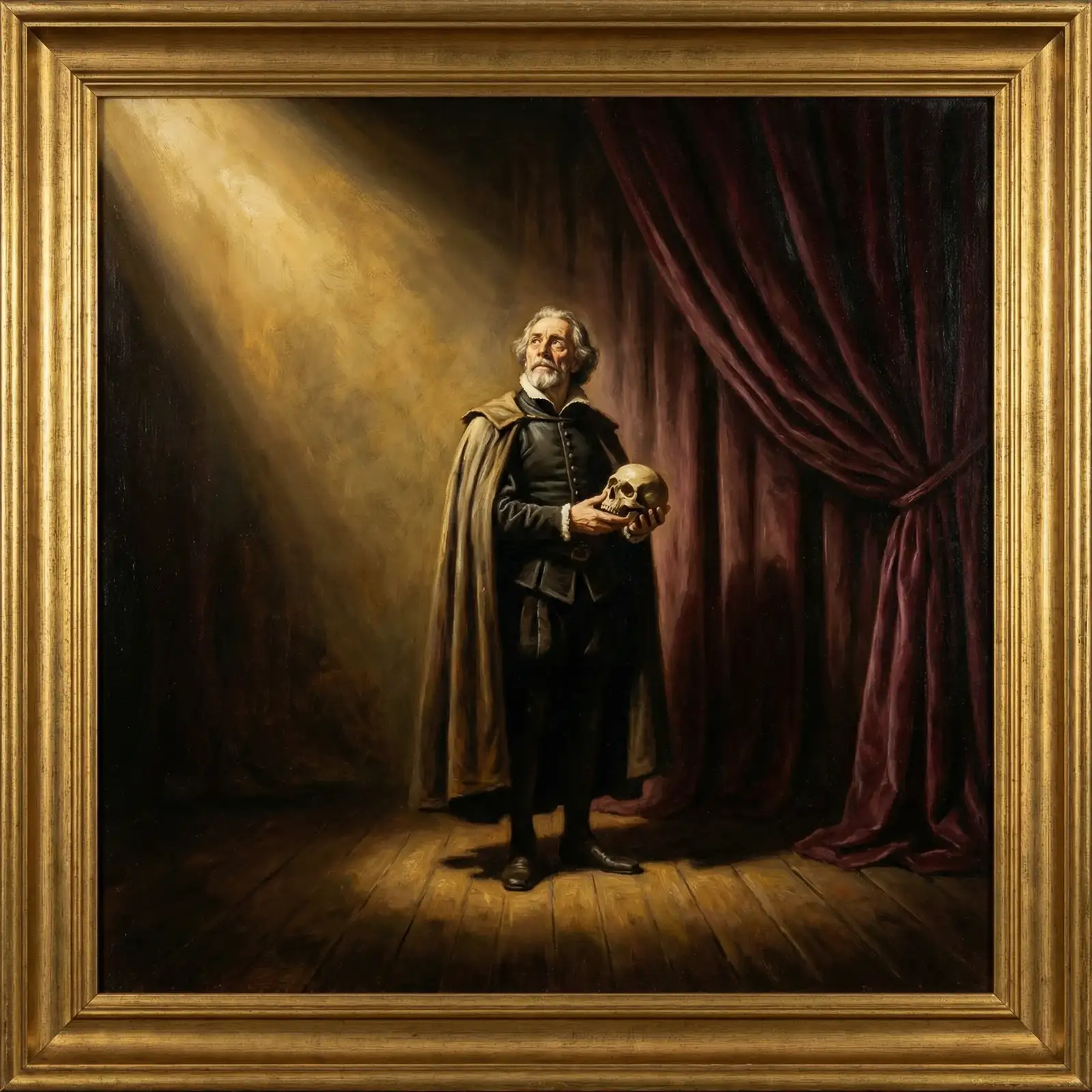 剧评人林伯韬的肖像