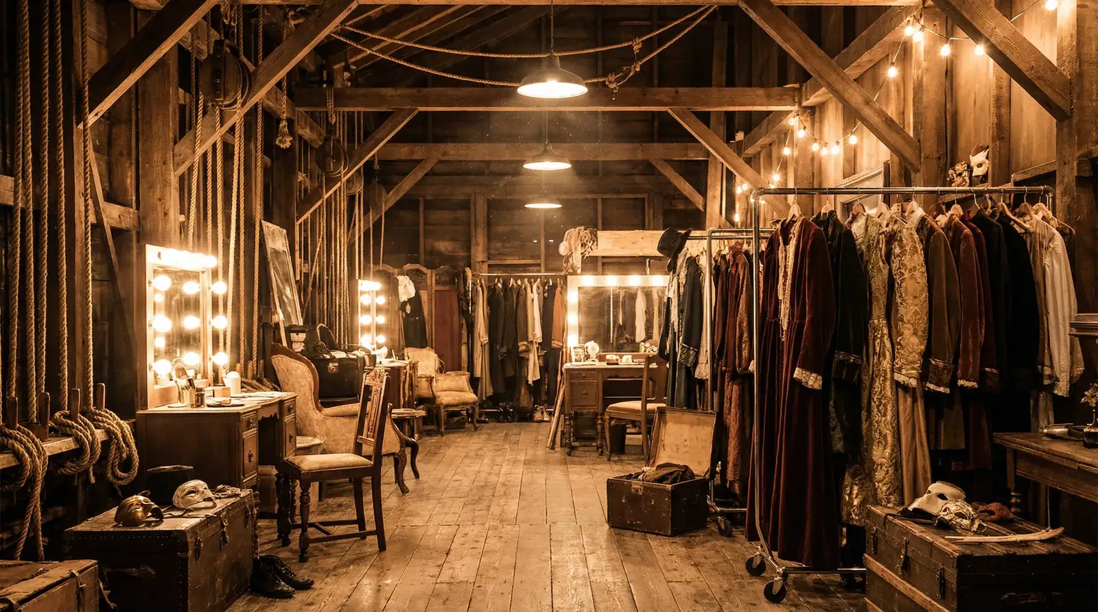 日本三级 幕后制作现场 - 服装道具间